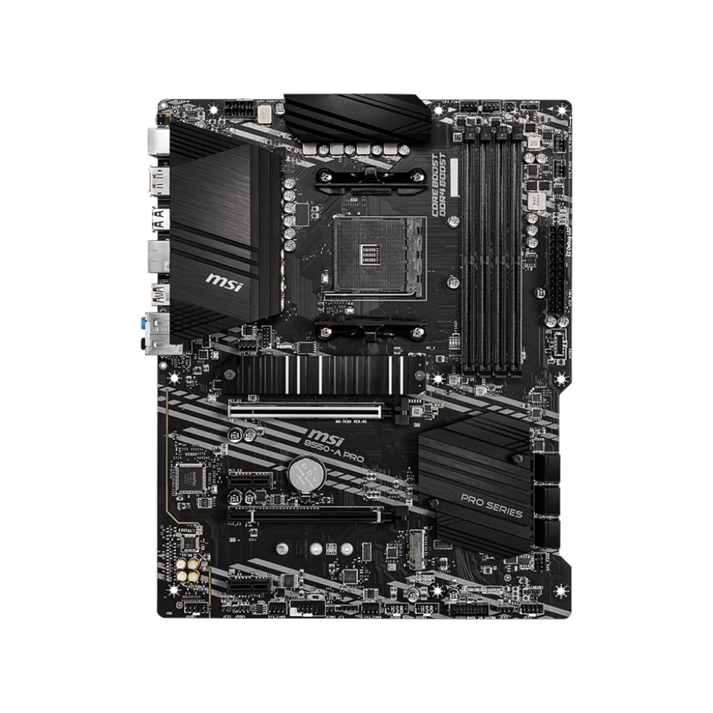 MSI B550-A PRO DDR4 4400(OC)Mhz HDMI / DP ATX AM4