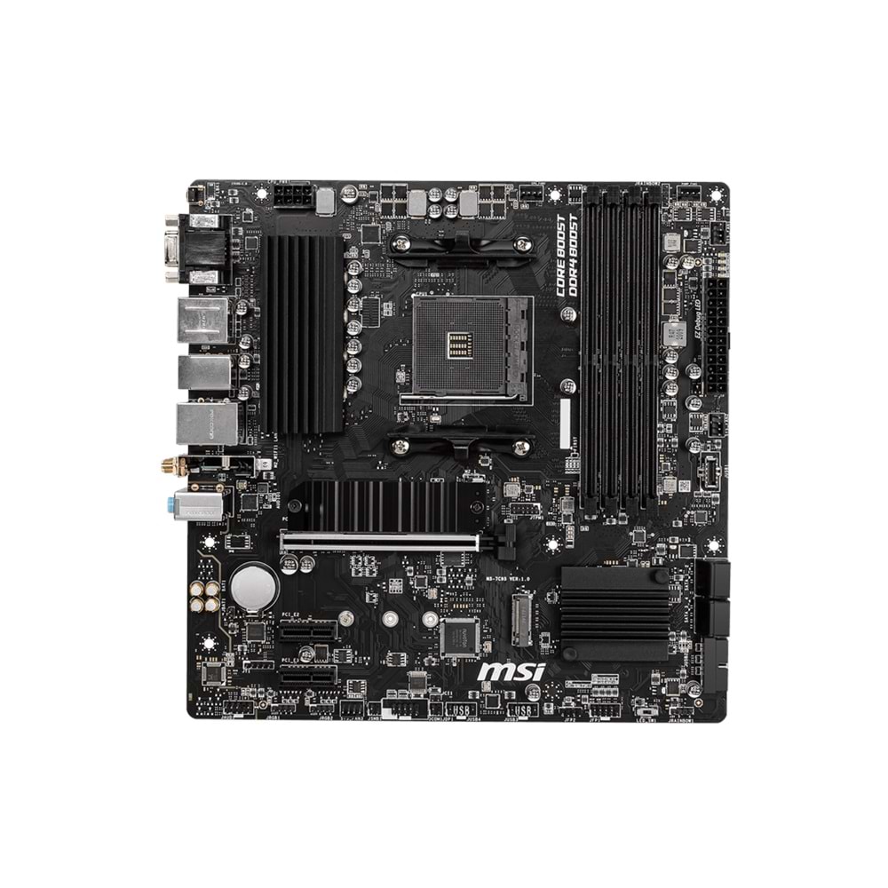 MSI B550M PRO-VDH WIFI DDR4 4400(OC) HDMI MATX AM4