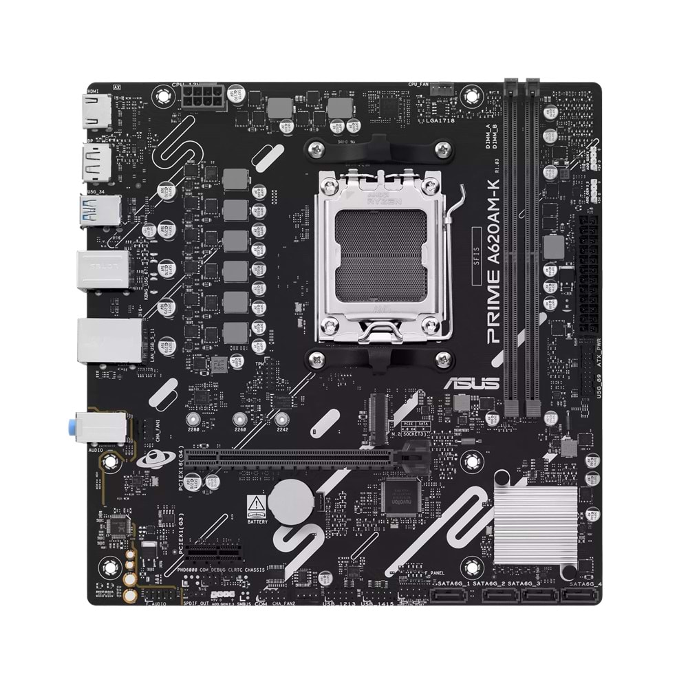 ASUS PRIME A620AM-K AM5 ANAKART