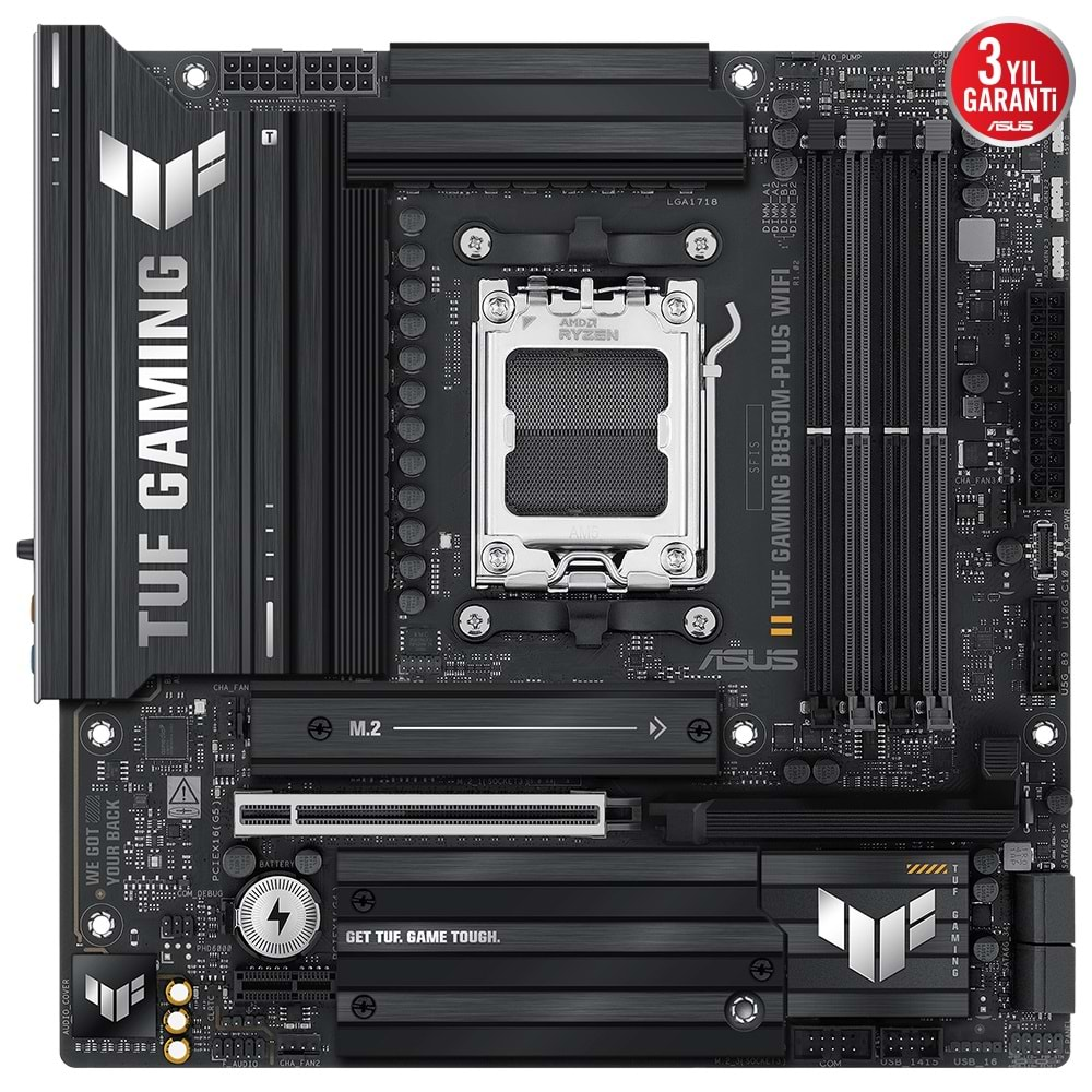 ASUS TUF GAMING B850M-PLUS WIFI AMD ANAKART