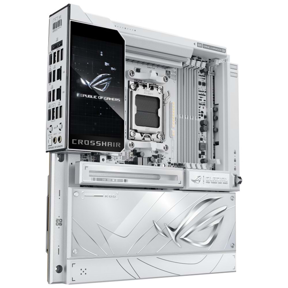 ASUS ROG CROSSHAIR X870E GLACIAL AM5 ANAKART