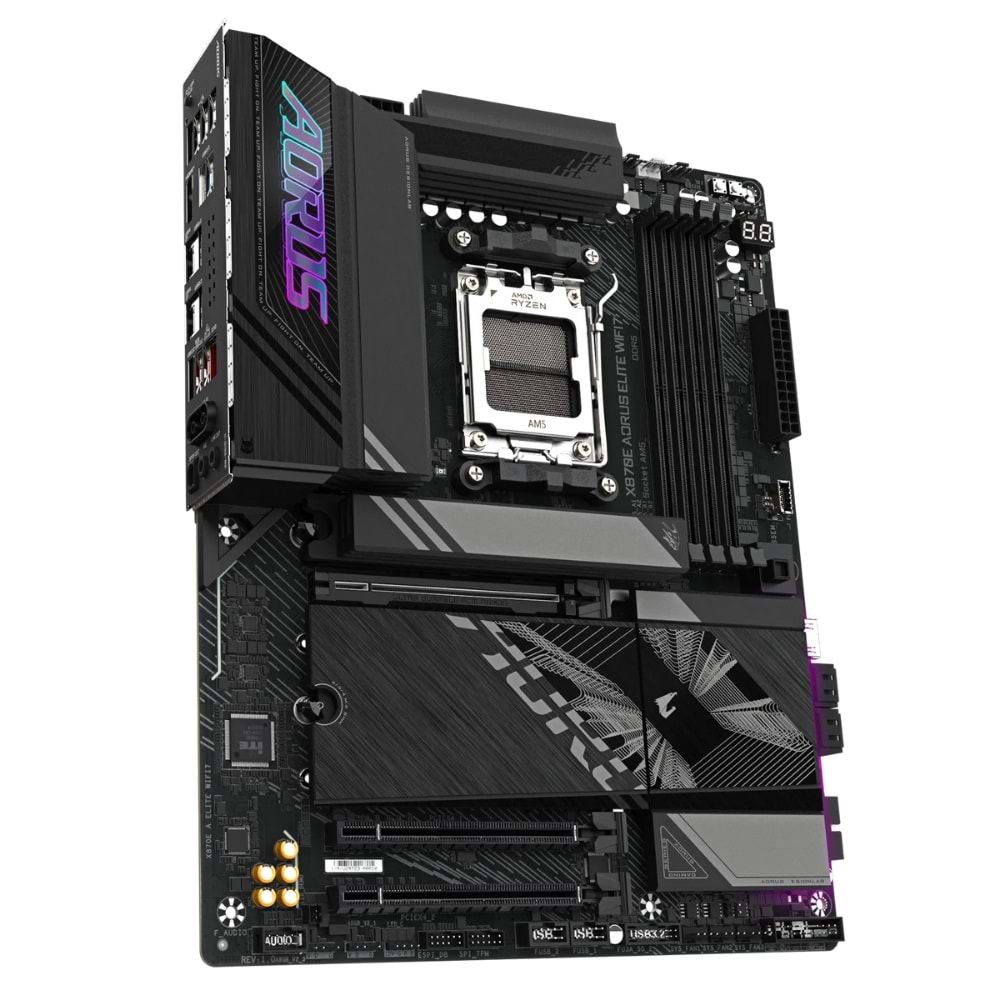GIGABYTE X870E-A-ELT-WIFI7 AORUS ELİTE WIFI7 HDMI USB AM5