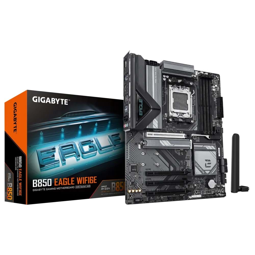 GIGABYTE B850 EAGLE WIFI6E DDR5 M.2 HDMI DP ATX AM5