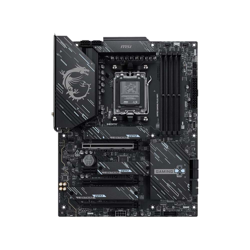 MSI X870E GAMING PLUS WIFI AM5 DD5 ANAKART