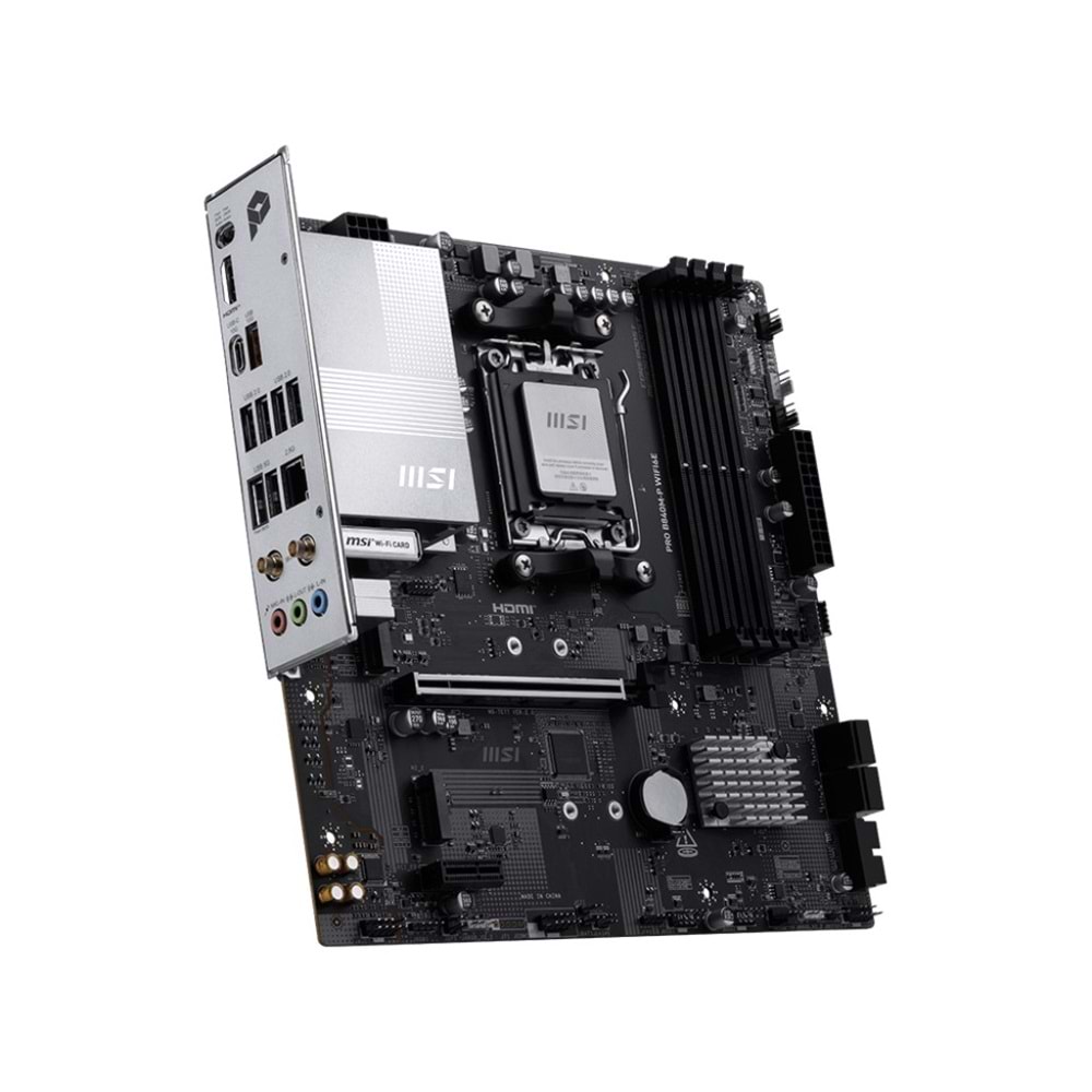 MSI PRO B840M-P WIFI6E DDR5 mATX AM5