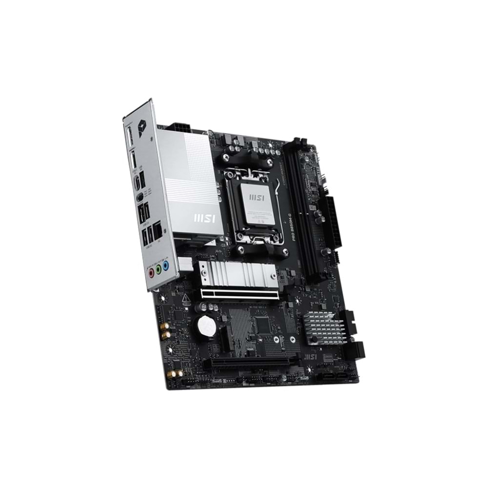 MSI PRO B850M-G M5 DDR5 8200MHZ(OC) HDMI DP 2X M.2 USB 10GBS 5G LAN MATX