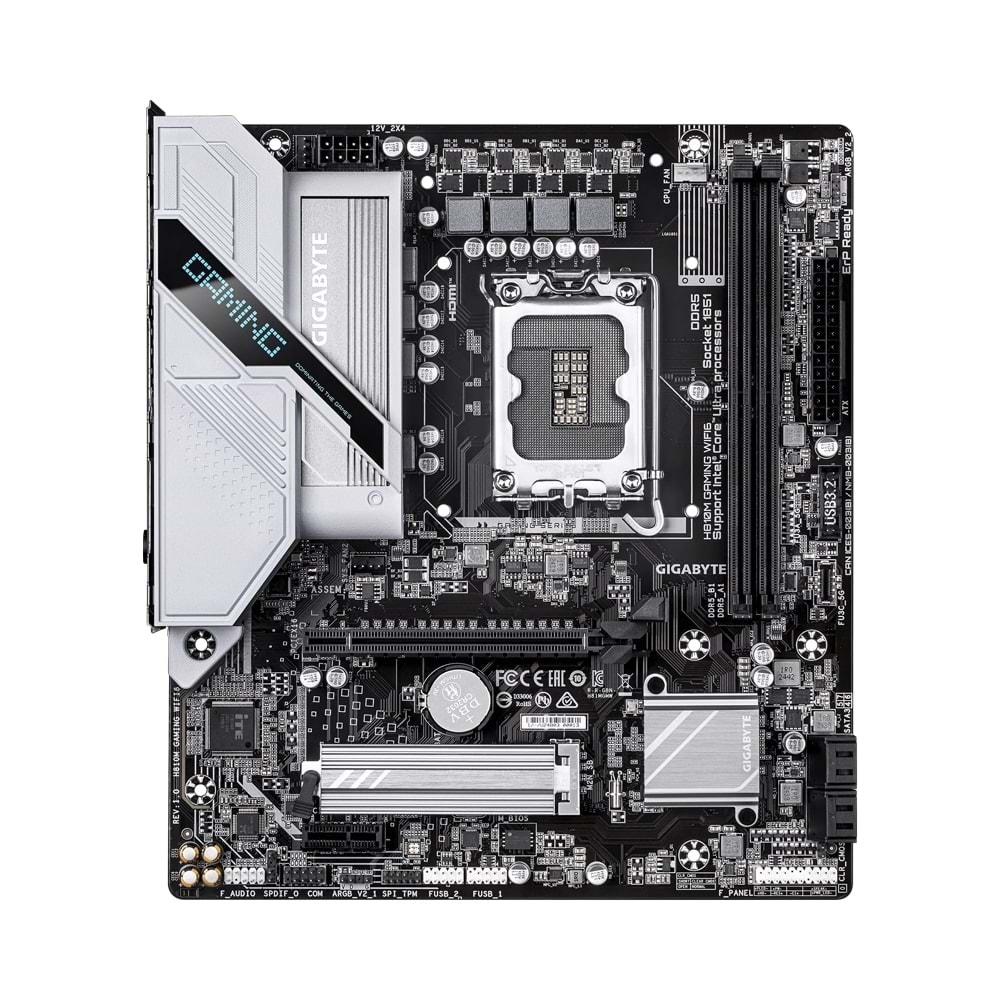 GIGABYTE H810M GAMING WIFI6 DDR5 M.2 HDMI DP MATX 1851P
