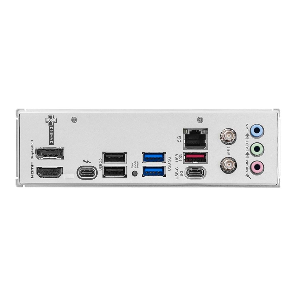 MSI B860M GAMING PLUS WIFI SOKET 1851 DDR5 8600MHZ(OC) 3xM.2 1x TB4 HDMI DISPLAY 5G LAN WIFI 7 mATX