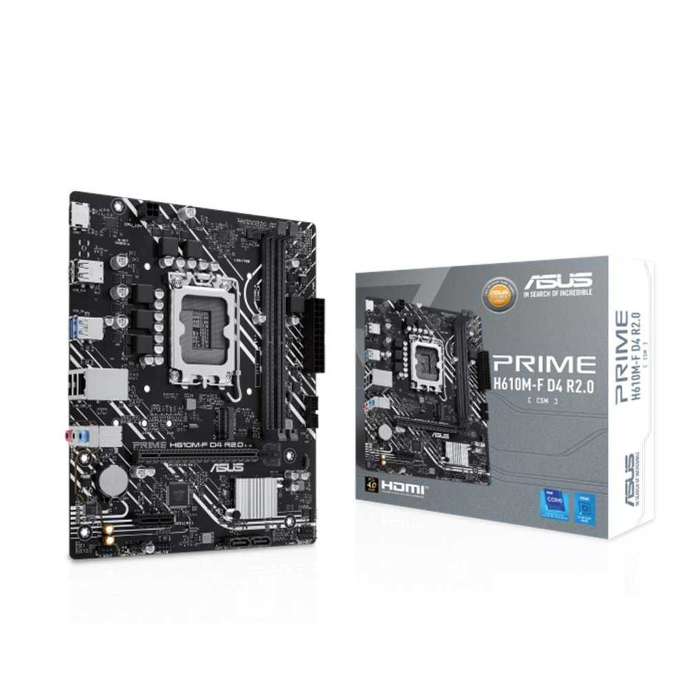 ASUS PRIME H610M-F D4 R2.0 DDR4 3200MHZ MATX