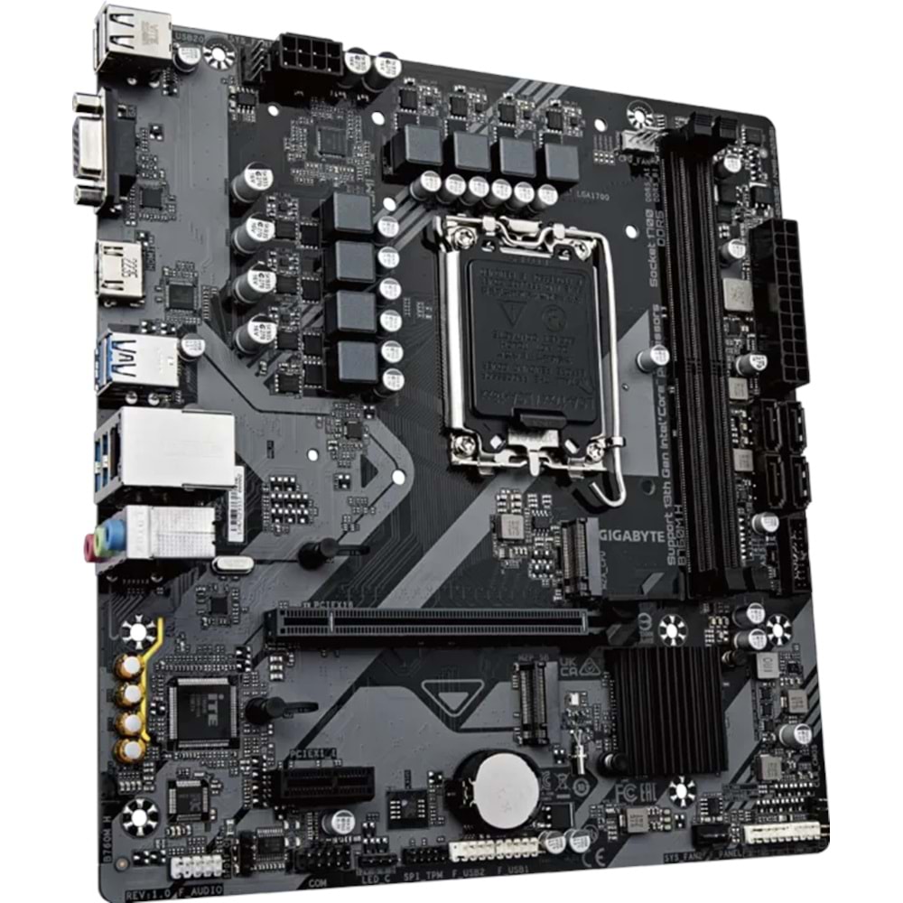 GIGABYTE B760M H DDR5 HDMI VGA MATX 1700P