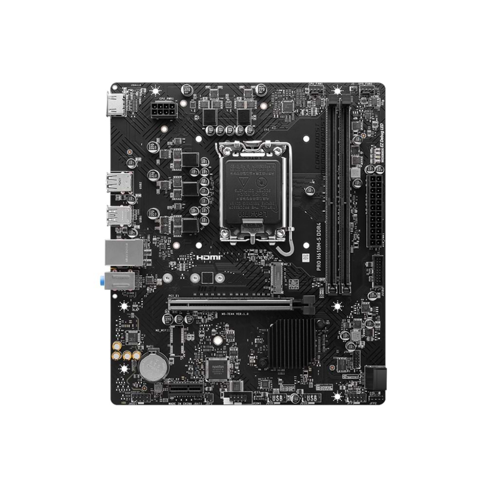 MSI PRO H610M-S DDR4 3200MHZ mATX 1700p