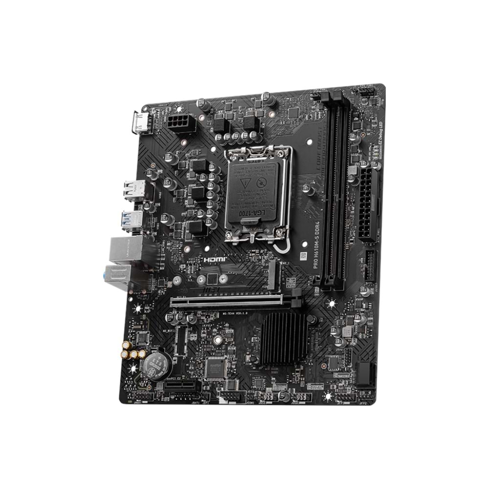 MSI PRO H610M-S DDR4 3200MHZ mATX 1700p