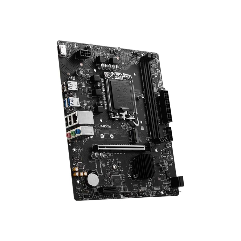 MSI PRO H610M-S DDR4 3200MHZ mATX 1700p