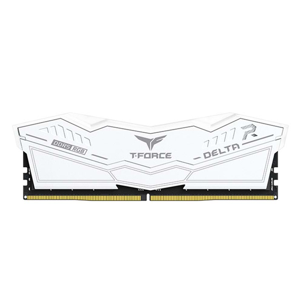 Team T-Force DELTA RGB White 32GB 2x16GB 6400Mhz DDR5 Gaming Ram CL40 (FF4D532G6400HC40BDC01)