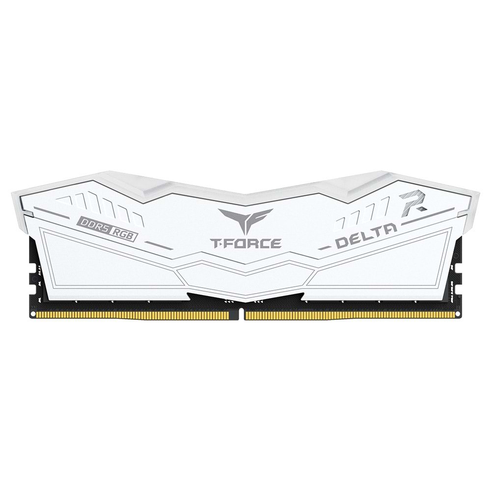 Team T-Force DELTA RGB Beyaz 32GB 2x16GB 5600MHz DDR5 CL38 Gaming Ram (FF4D532G5600HC38GDC01)