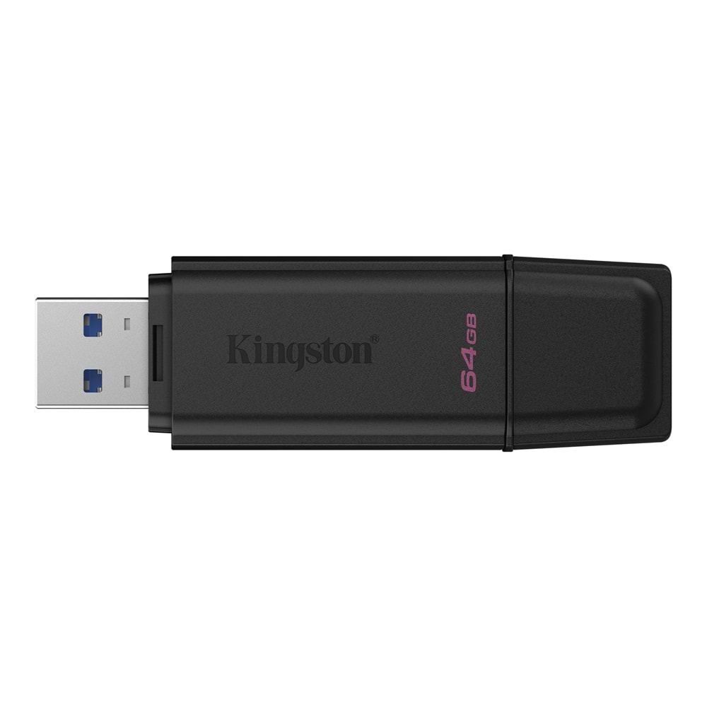 Kingston 64GB Portable USB 3.2 Gen 1 DataTraveler Exodia Black