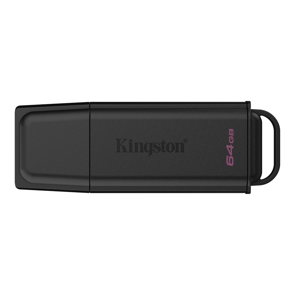 Kingston 64GB Portable USB 3.2 Gen 1 DataTraveler Exodia Black