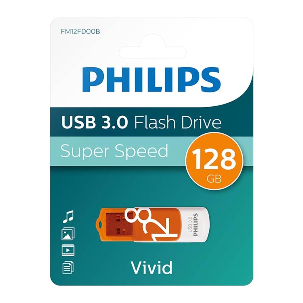 PHILIPS 128GB USB 3.0 100/150MB/S FM12FD00B/00