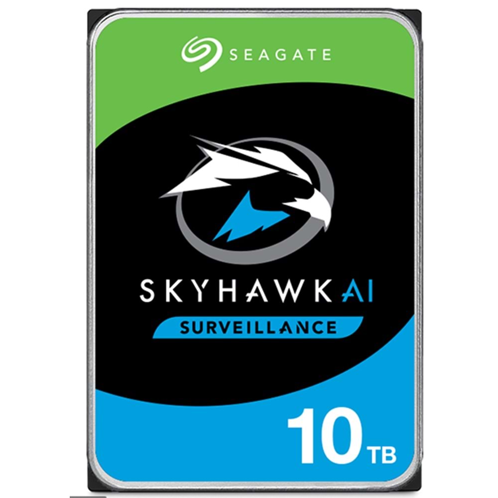 10TB SEAGATE SKYHAWK AI 256MB 7200Rpm 7/24 ST10000VE001