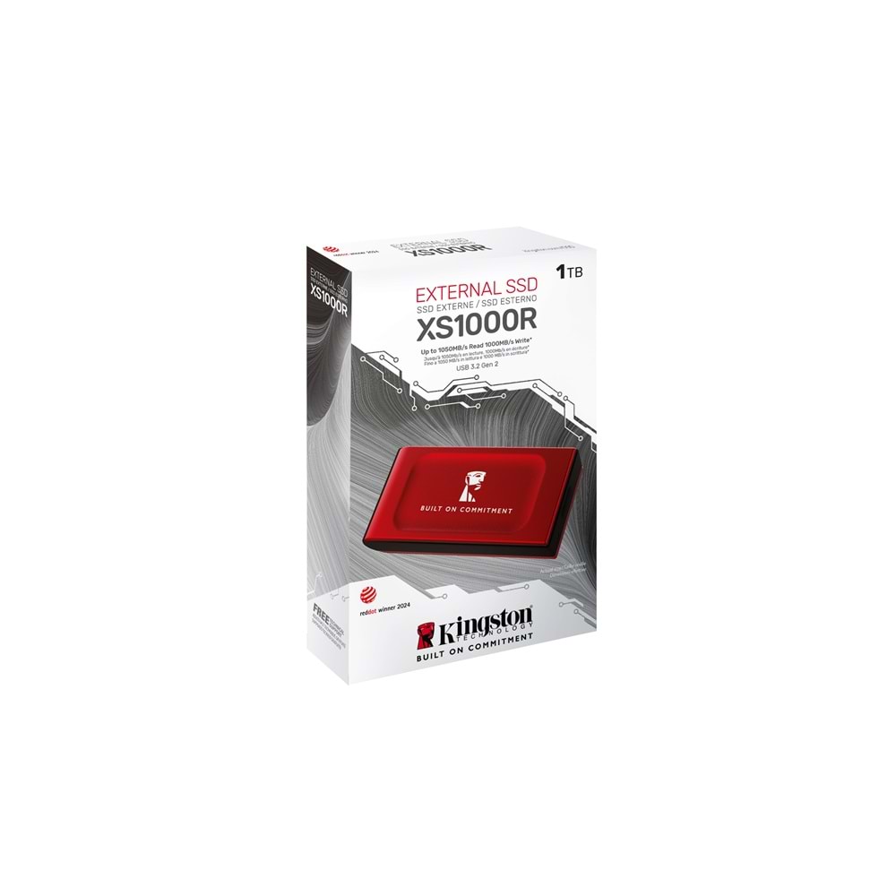 1TB XS1000R BOC External USB 3.2 Gen 2 Portable Solid State Drive