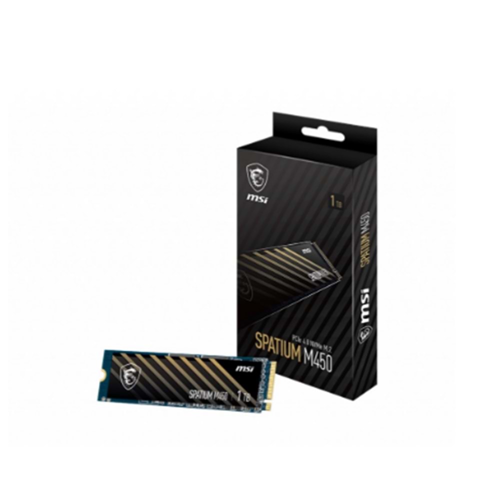 1TB MSI SSD SPATIUM M450 NVME M.2 3600/3000MB/s