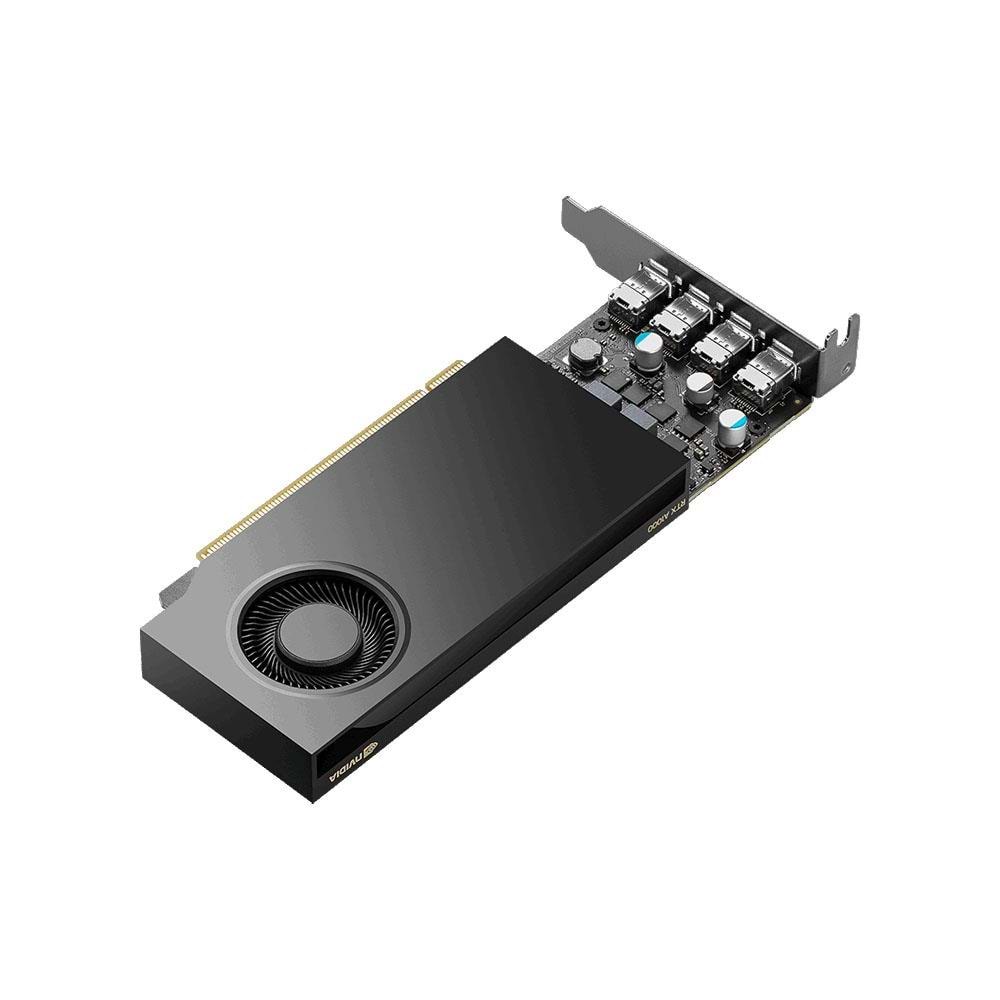 PNY RTXA1000 8GB DDR6 128Bit 4 xDISPLAY ÇIKIŞLI PASİF SOĞUTUCULU YAPAY ZEKA AI EKRAN KARTI (VCNRTXA1000-SB)