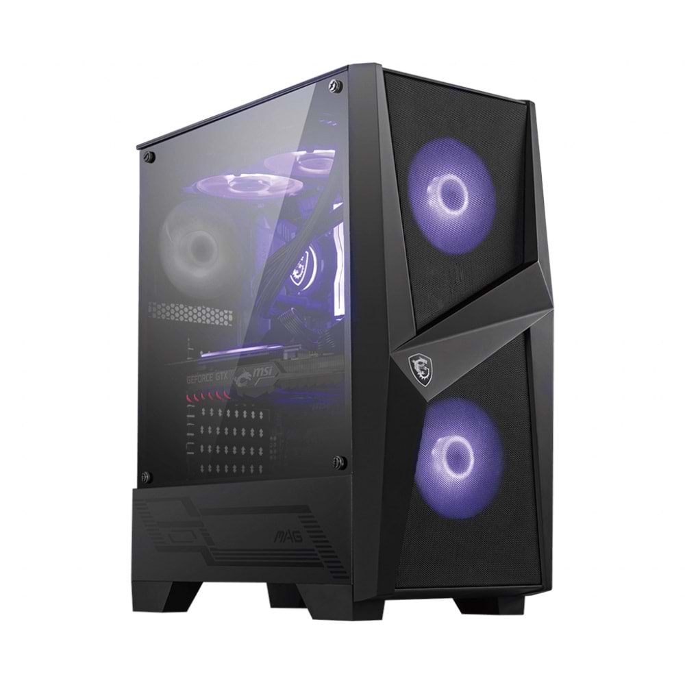 MSI MAG FORGE 100M TEMPERLİ CAM ATX GAMING KASA