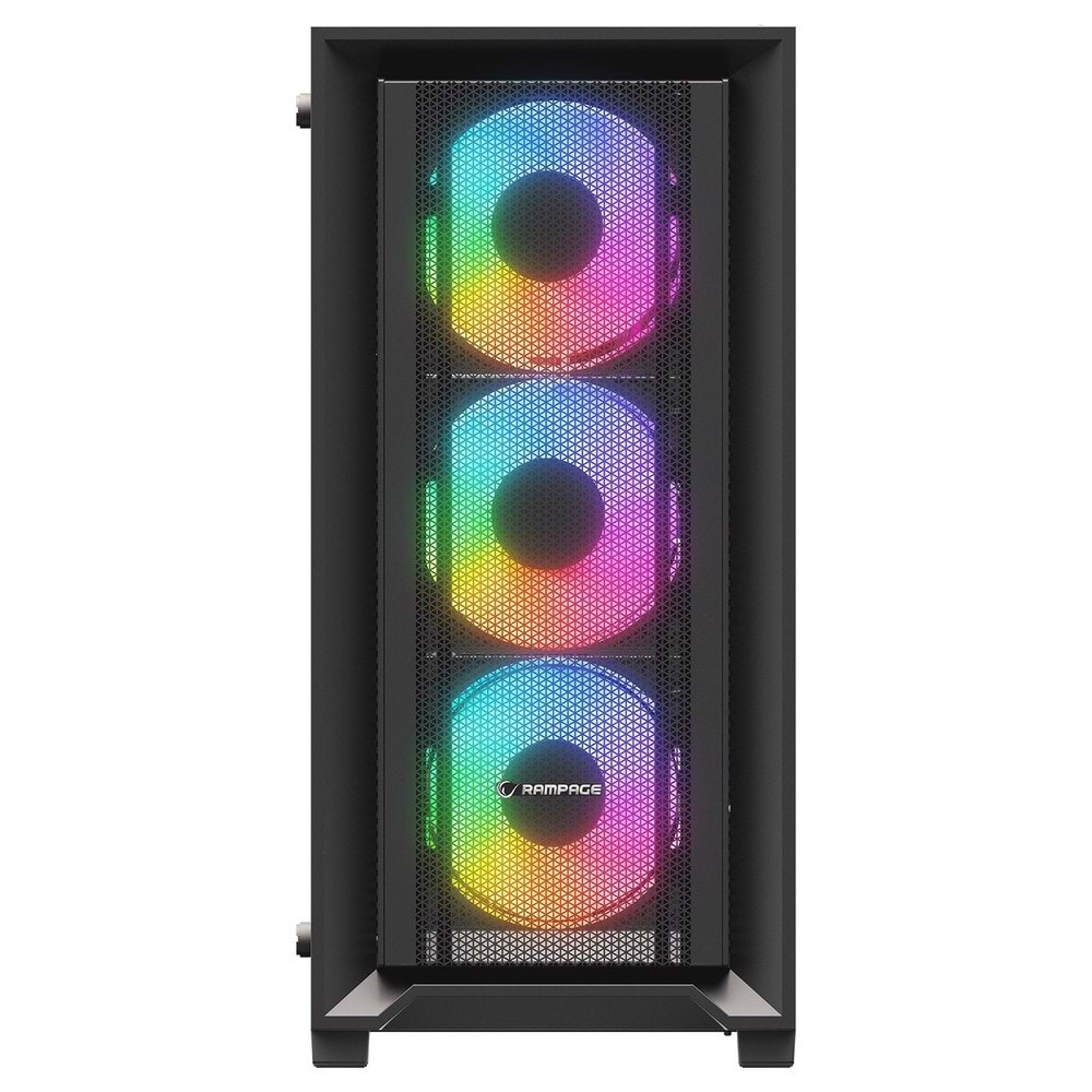 RAMPAGE VOYAGER 750W 80+ BRONZE SİYAH GAMİNG KASA