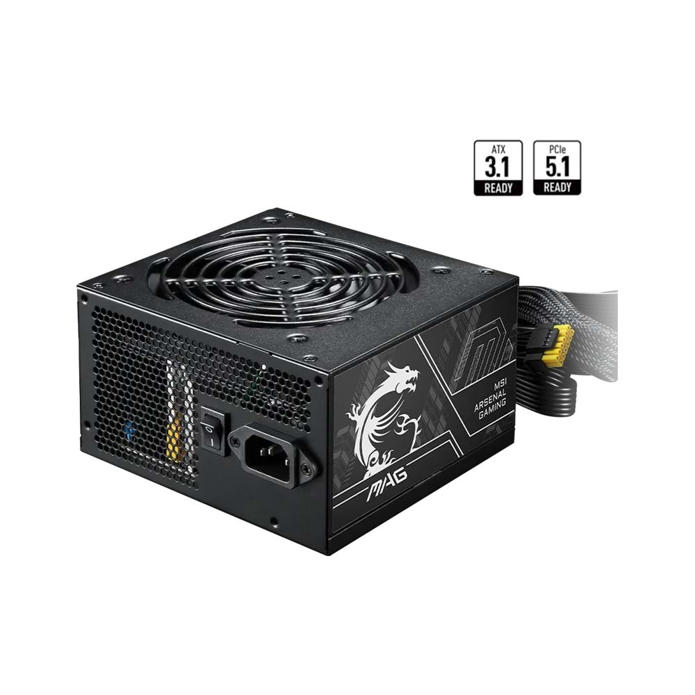 MSI MAG A750BN PCIE5 II 750W 80+ Bronze NMODULAR