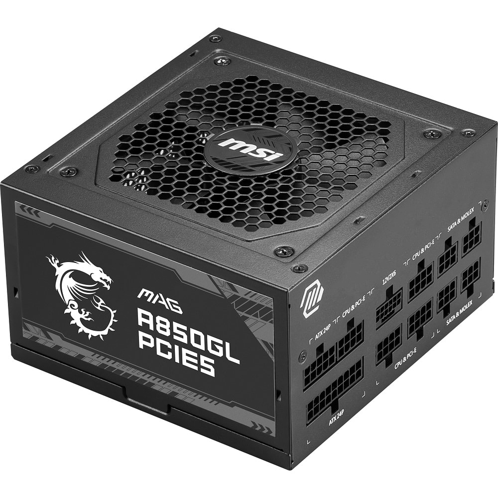 MSI MAG A750BN PCIE5 III 750W 80+ BRONZE ATX 3.1 PCIe 5.1 POWER SUPPLY