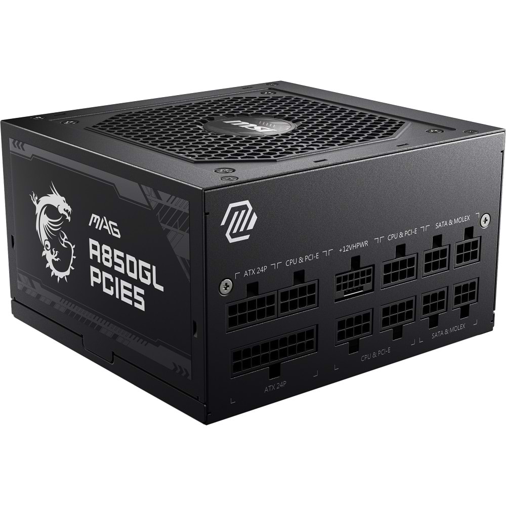 MSI MAG A750BN PCIE5 III 750W 80+ BRONZE ATX 3.1 PCIe 5.1 POWER SUPPLY