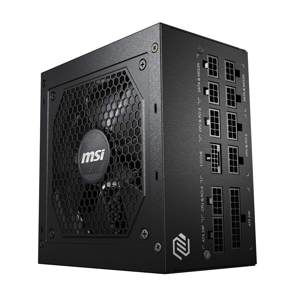 MSI MAG A750BN PCIE5 III 750W 80+ BRONZE ATX 3.1 PCIe 5.1 POWER SUPPLY