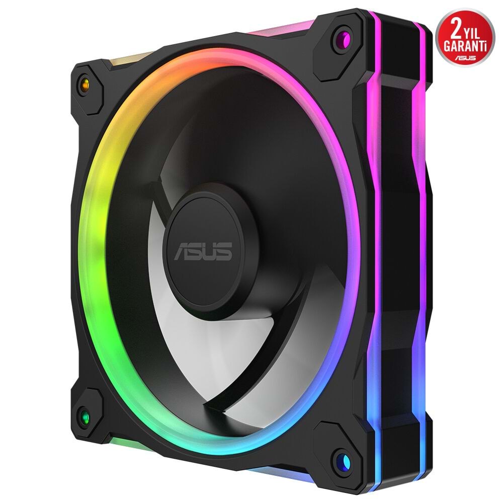 ASUS PRIME MR120 SOĞUTUCU KASA RADYATÖR FANI ARGB 120MM SİYAH