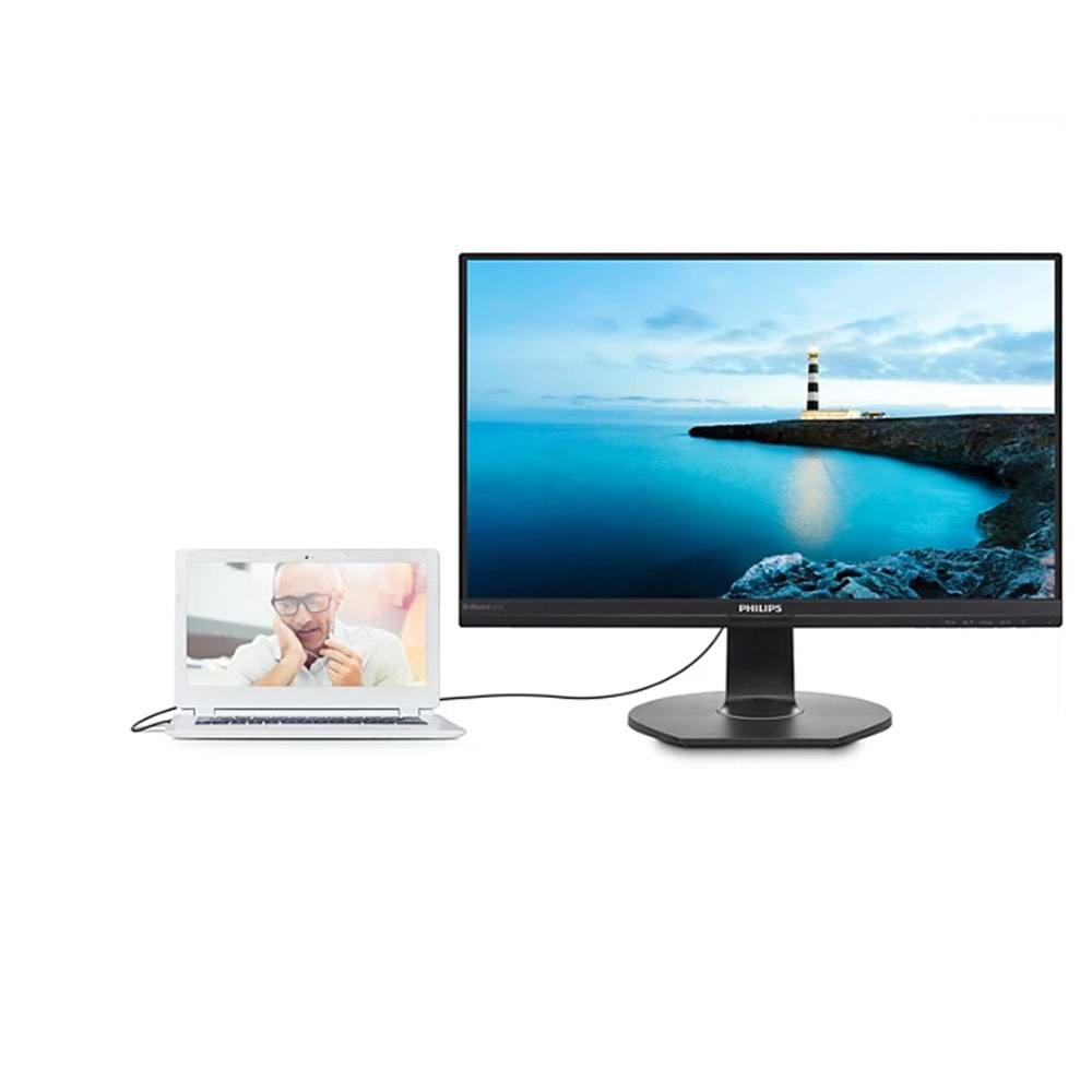 23.8 PHILIPS 241B7QUPBEB IPS FHD 75HZ 1MS USB-C DP