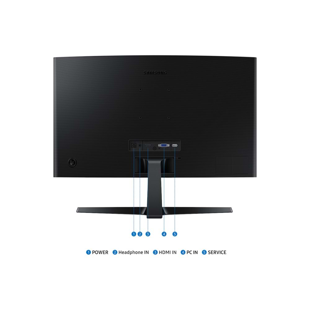 24 SAMSUNG LS24D366GAUXUF 4MS 100HZ CURVED