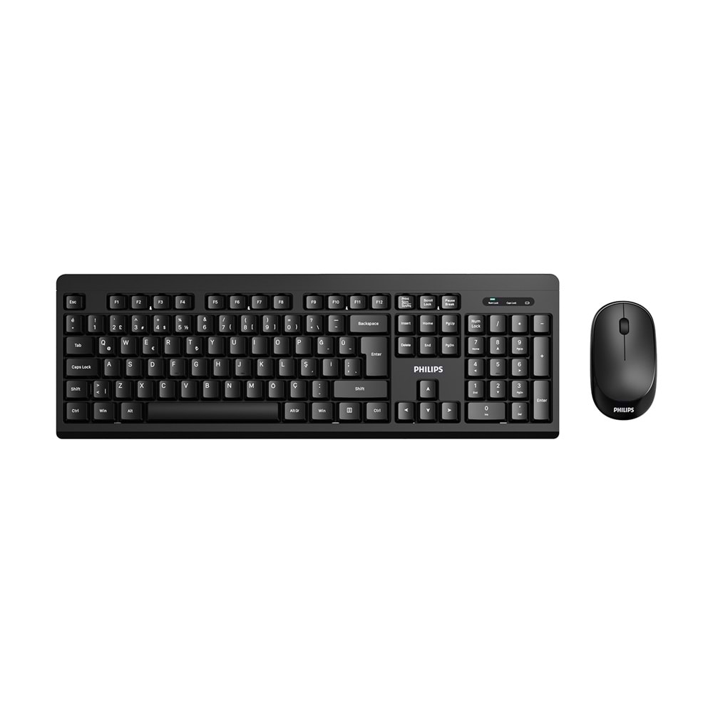 PHILIPS KABLOSUZ KLAVYE&MOUSE SET SPT6324 SİYAH