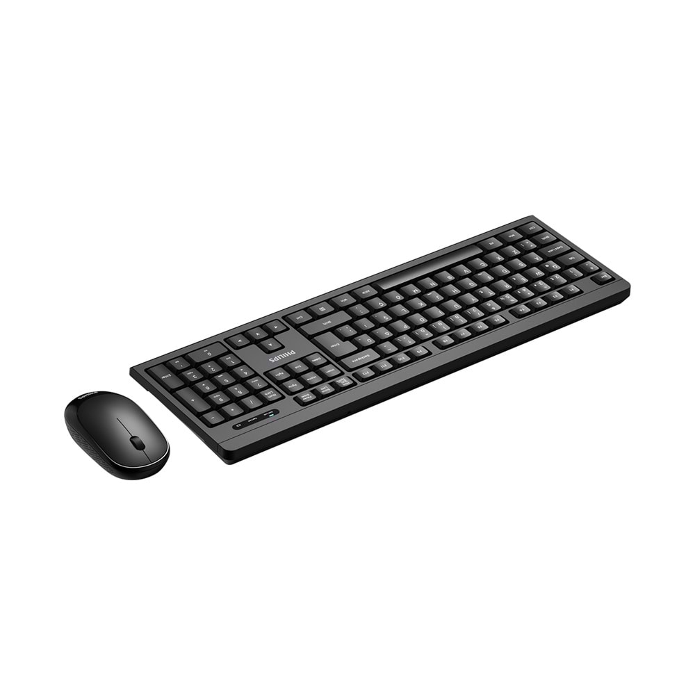 PHILIPS KABLOSUZ KLAVYE&MOUSE SET SPT6324 SİYAH