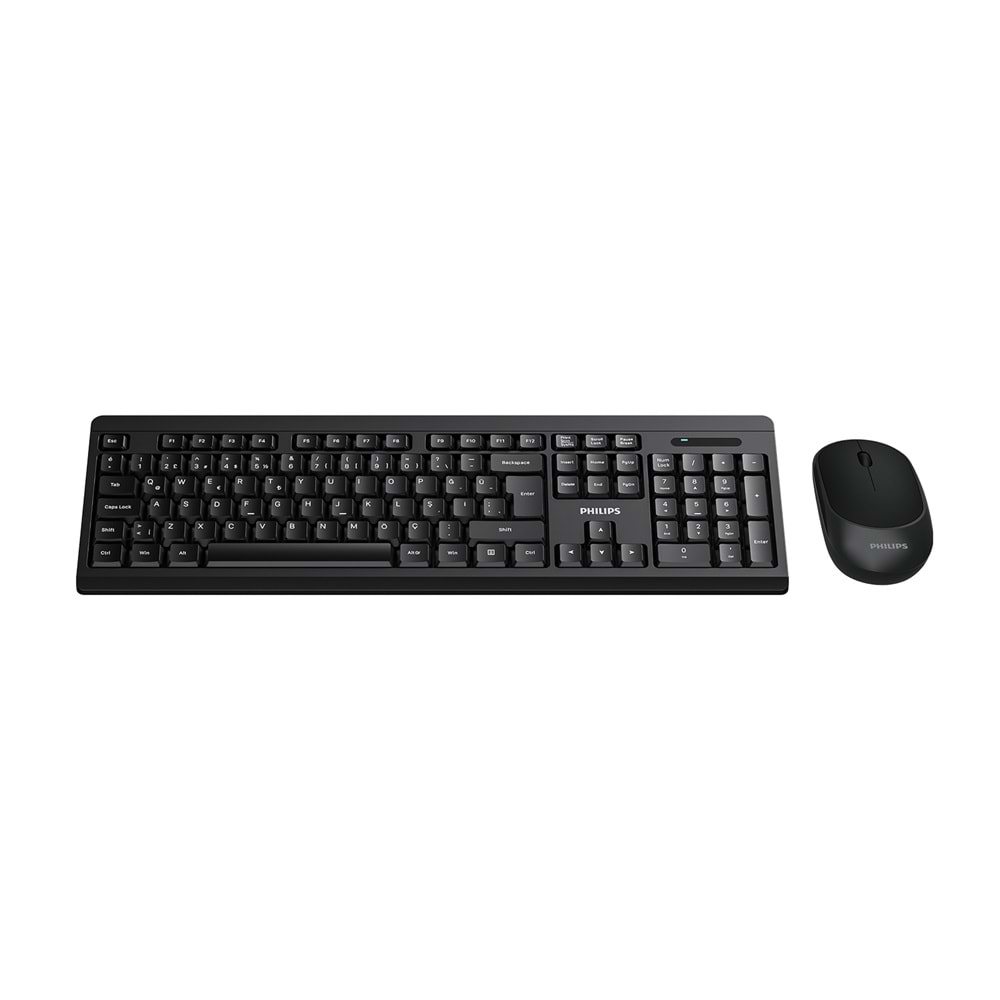 PHILIPS KABLOSUZ KLAVYE&MOUSE SET SPT6324 SİYAH