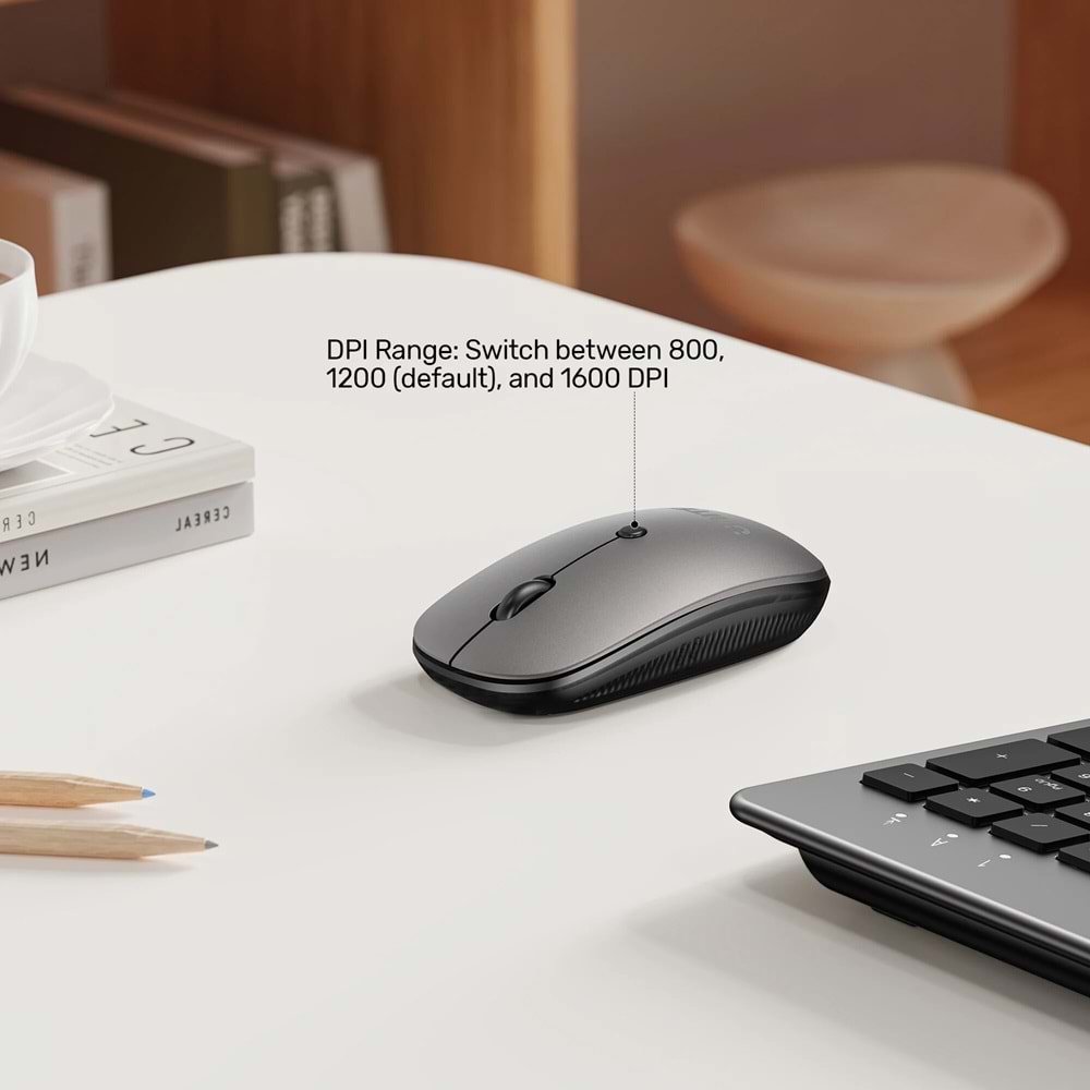 UNITEK SLIMDUO 2.4GHZ KLAVYE SETI (T054AGY01-US)