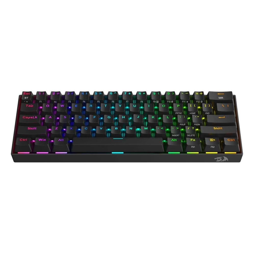 REDRAGON K530 PRO SİYAH KABLOSUZ BROWN SWİTCH