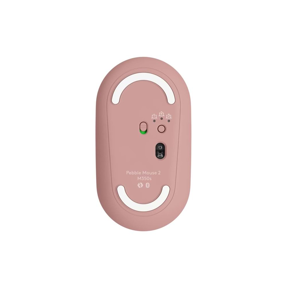 LOGITECH PEBBLE M350S PEMBE KABLOSUZ SESSİZ MOUSE 910-007014