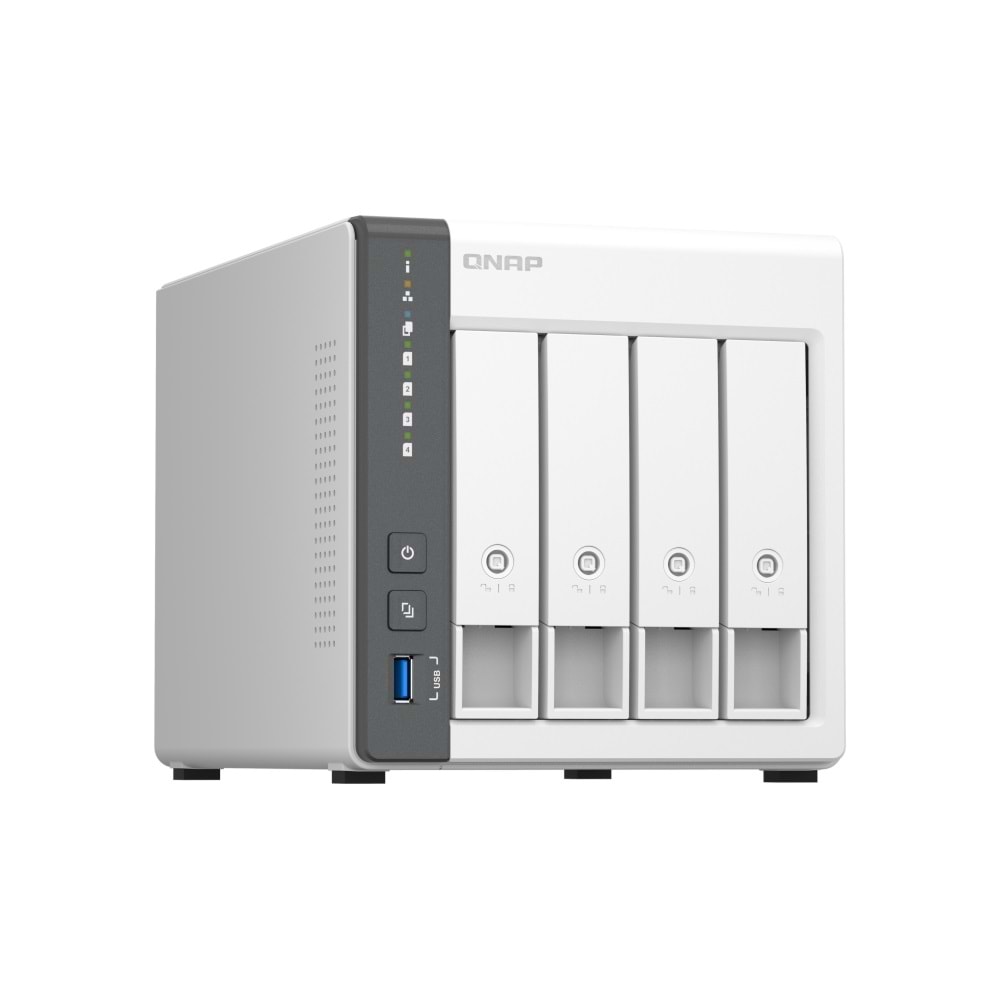 QNAP TS-433-4G 4 YUVALI 4GB DEPOLAMA ÜNİTESİ (Resmi Distribütör Garantili)