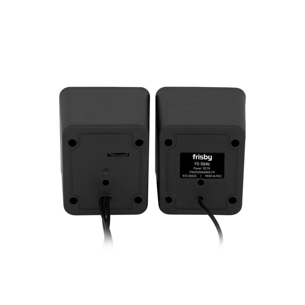 FRISBY FS-334U-B 1+1 SİYAH USB HOPARLÖR