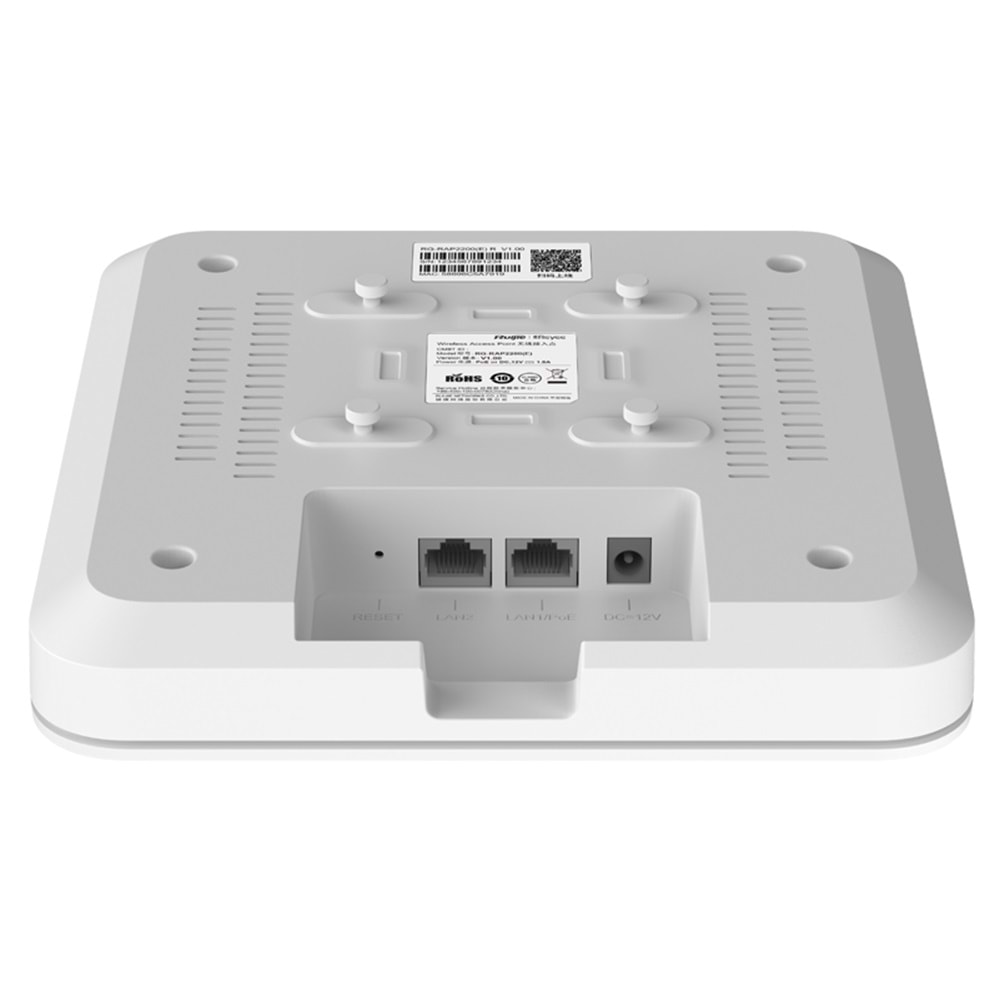 RUİJİE-REYEE RG-RAP2200(E) TAVAN TİPİ GİGABİT İÇ ORTAM DUAL-BAND ACCESS POİNT