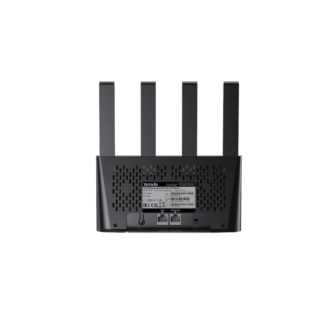 TENDA 4G08 AC1200 300MBPS-867 MBPS DUAL BAND 4G LTE Wİ-Fİ ROUTER