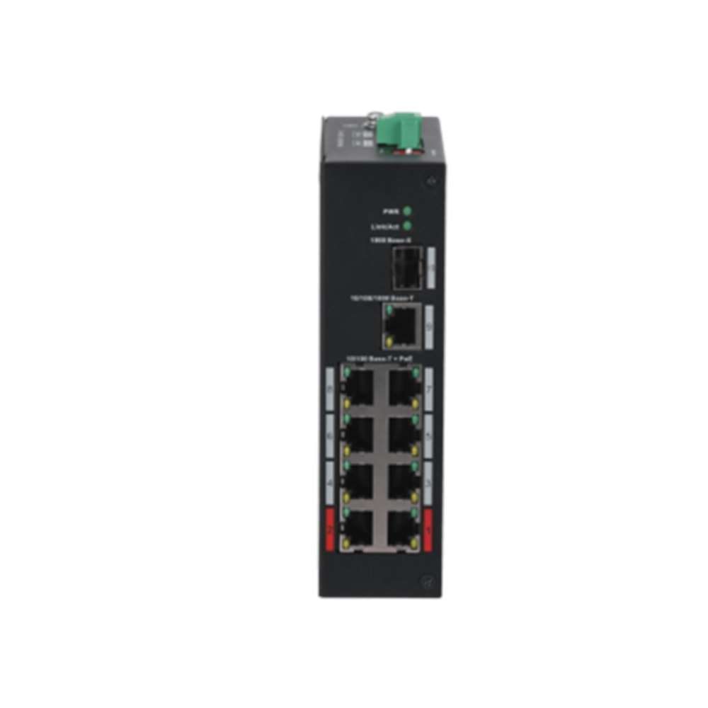 DAHUA PFS3110-8ET-96-V2 8 PORT 8XFE-1GE-1XGE/SFP 96W POE SWİTCH