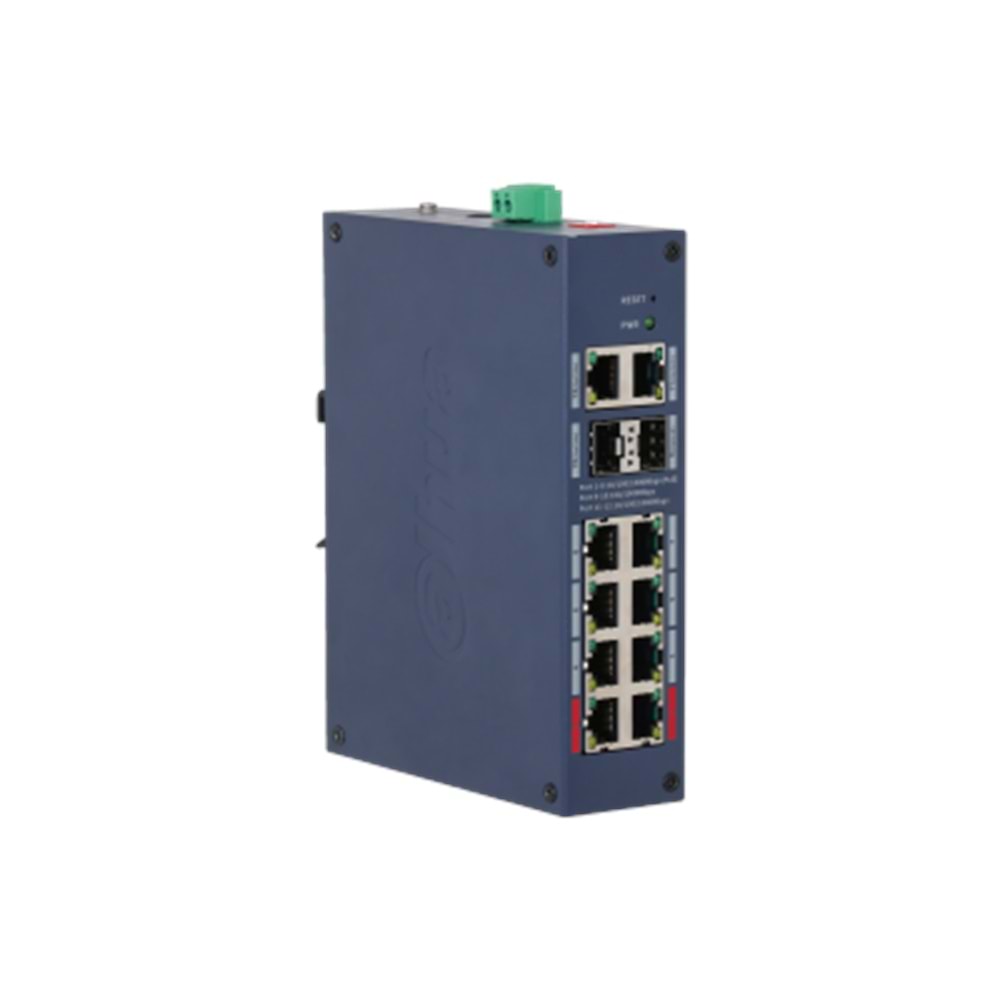 DAHUA CHS4212-8GT-110 12 PORT 110W 2XSFP GİGABİT YÖNETILEBILIR SWİTCH