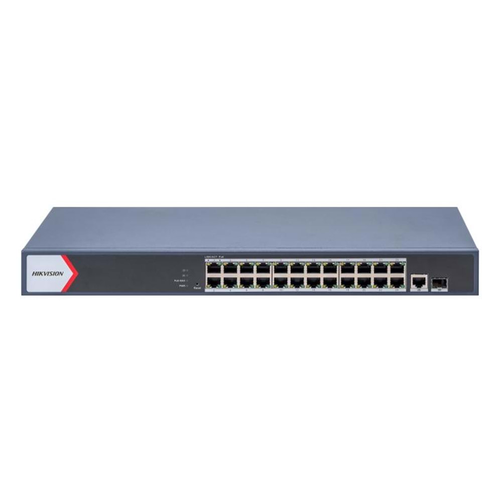 HIKVISION DS-3E1526P-EI/M 24XGE+1XGE+1GE/SFP 230W GIGABİT POE SWİTCH