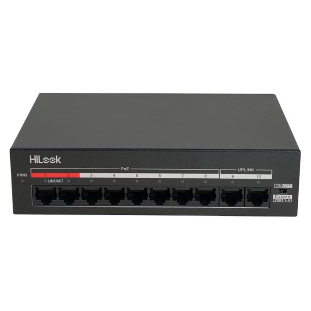 HILOOK NS-0110MP-60 8x10/100 MBPS POE RJ45 PORT 2x10/100 MBPS SWİTCH