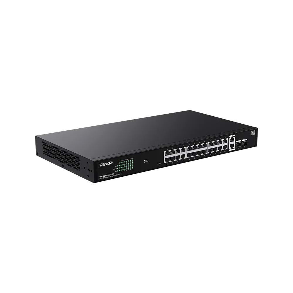 Tenda TEG2228P-24-410W 24 Port 10/100/1000 Mbps Yönetilebilir